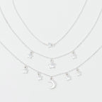 Starred Up Chain Anklet, Set of 3