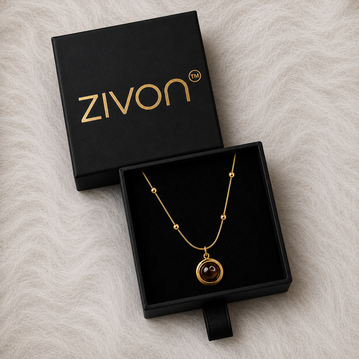 18K Mocha Glow Necklace