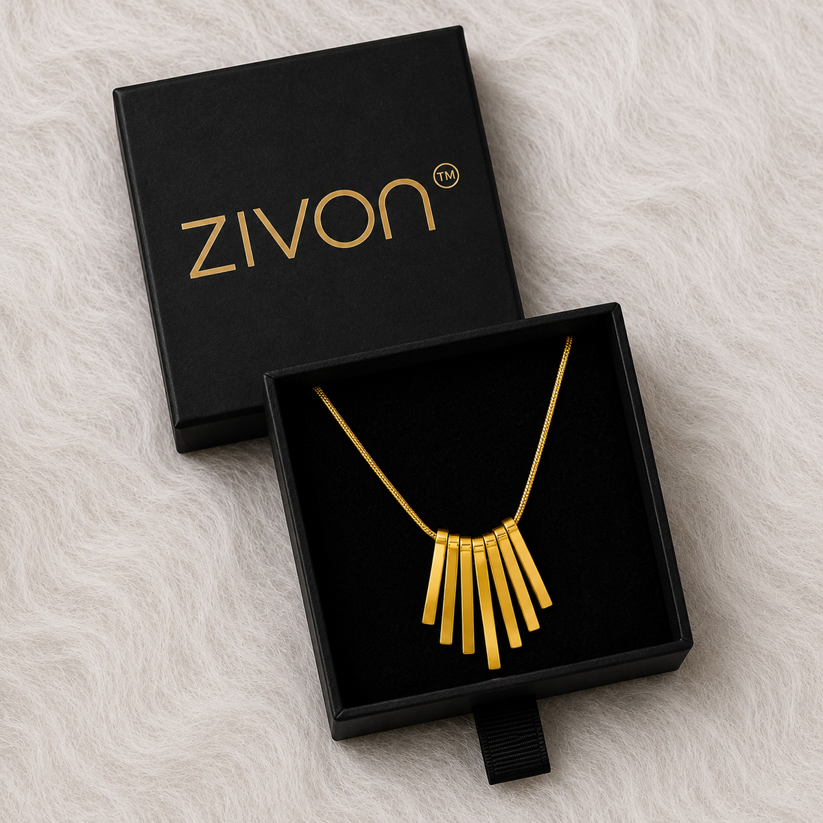 18K Cascade Necklace