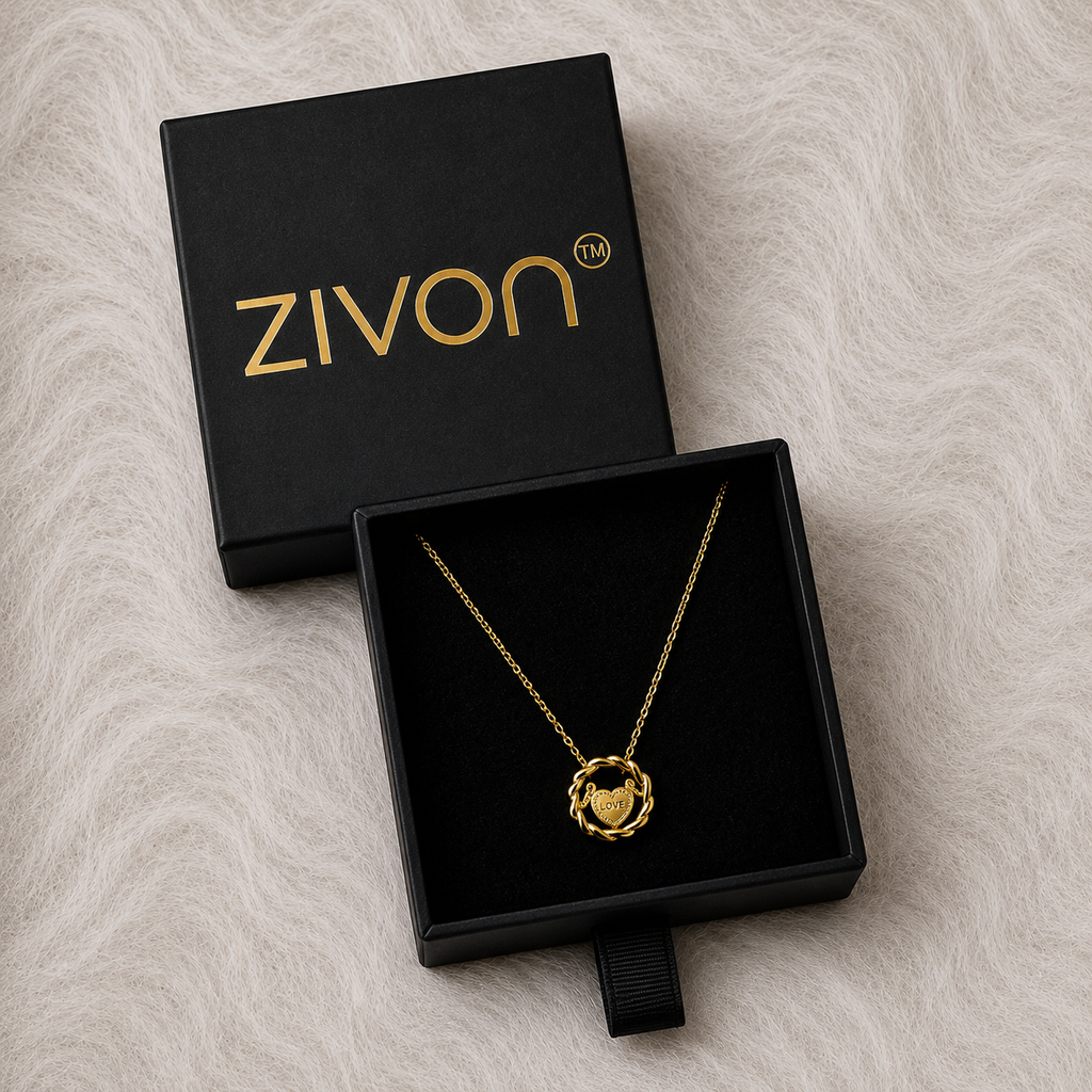 18K Love Knot Necklace