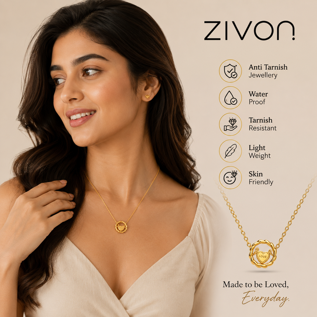 18K Love Knot Necklace