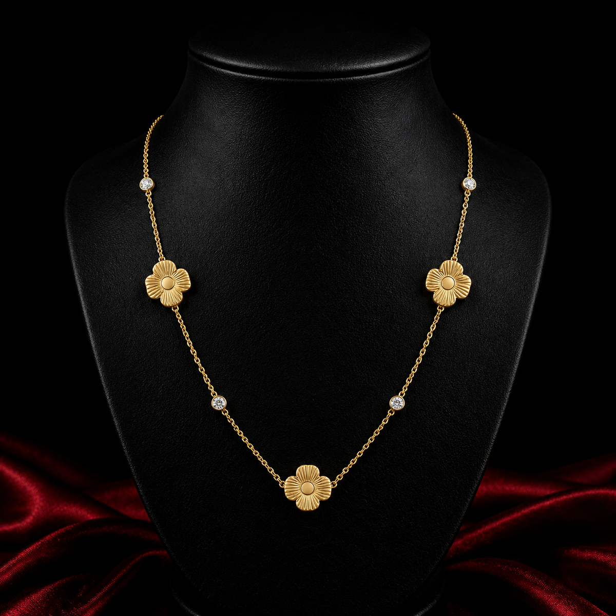 18K Blossom Necklace