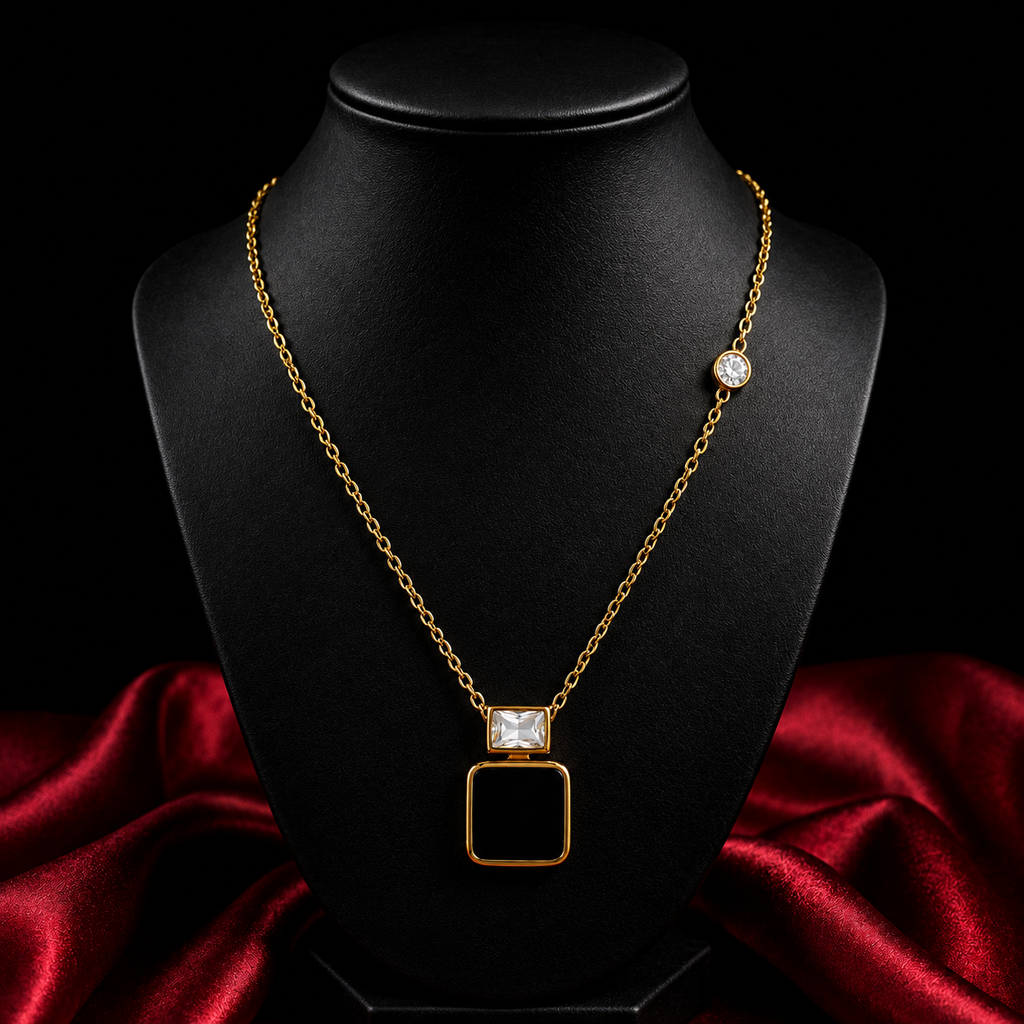 18K Noir Charm Necklace