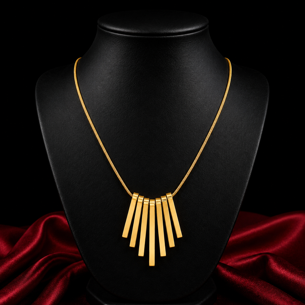 18K Cascade Necklace