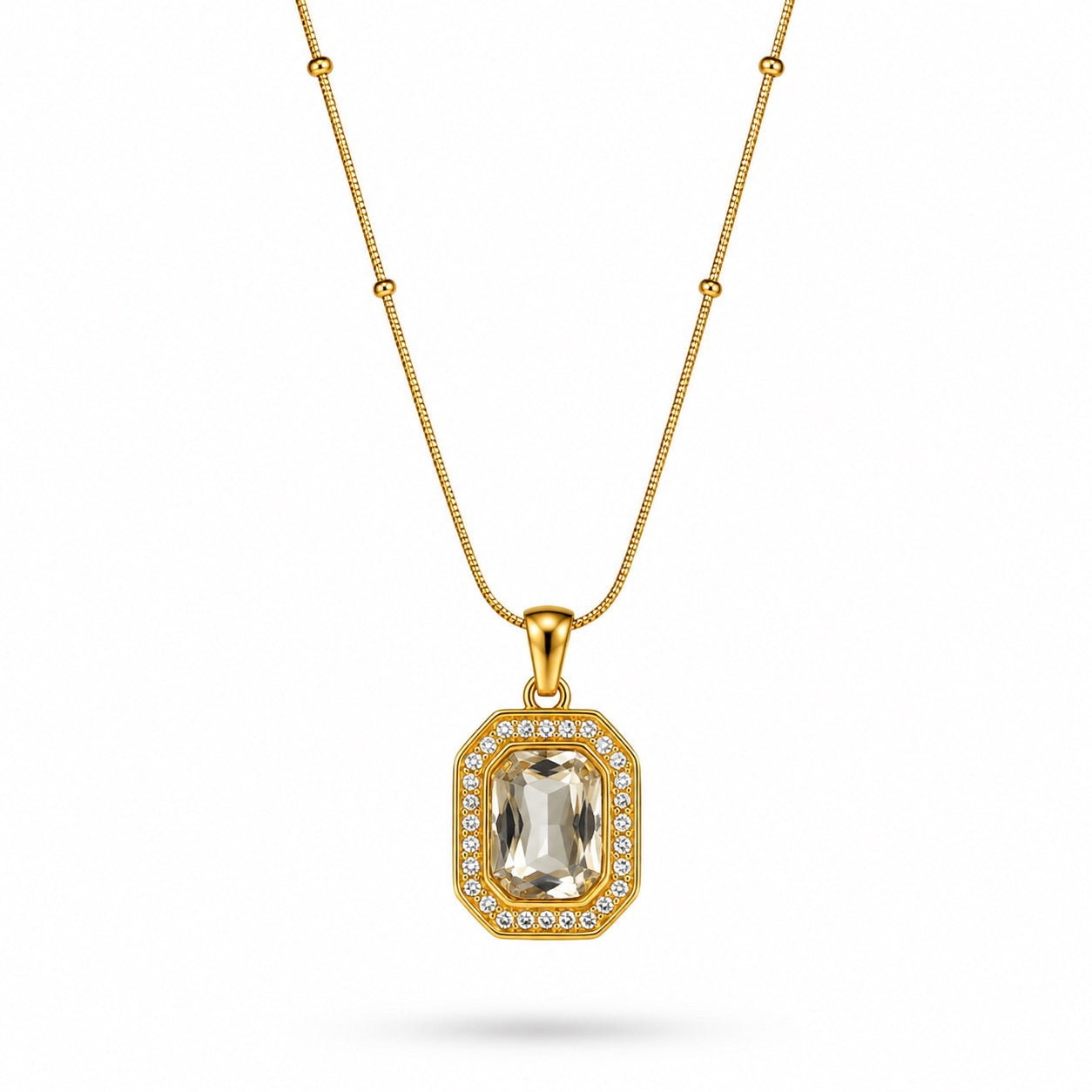 18K Aura Pendant Necklace