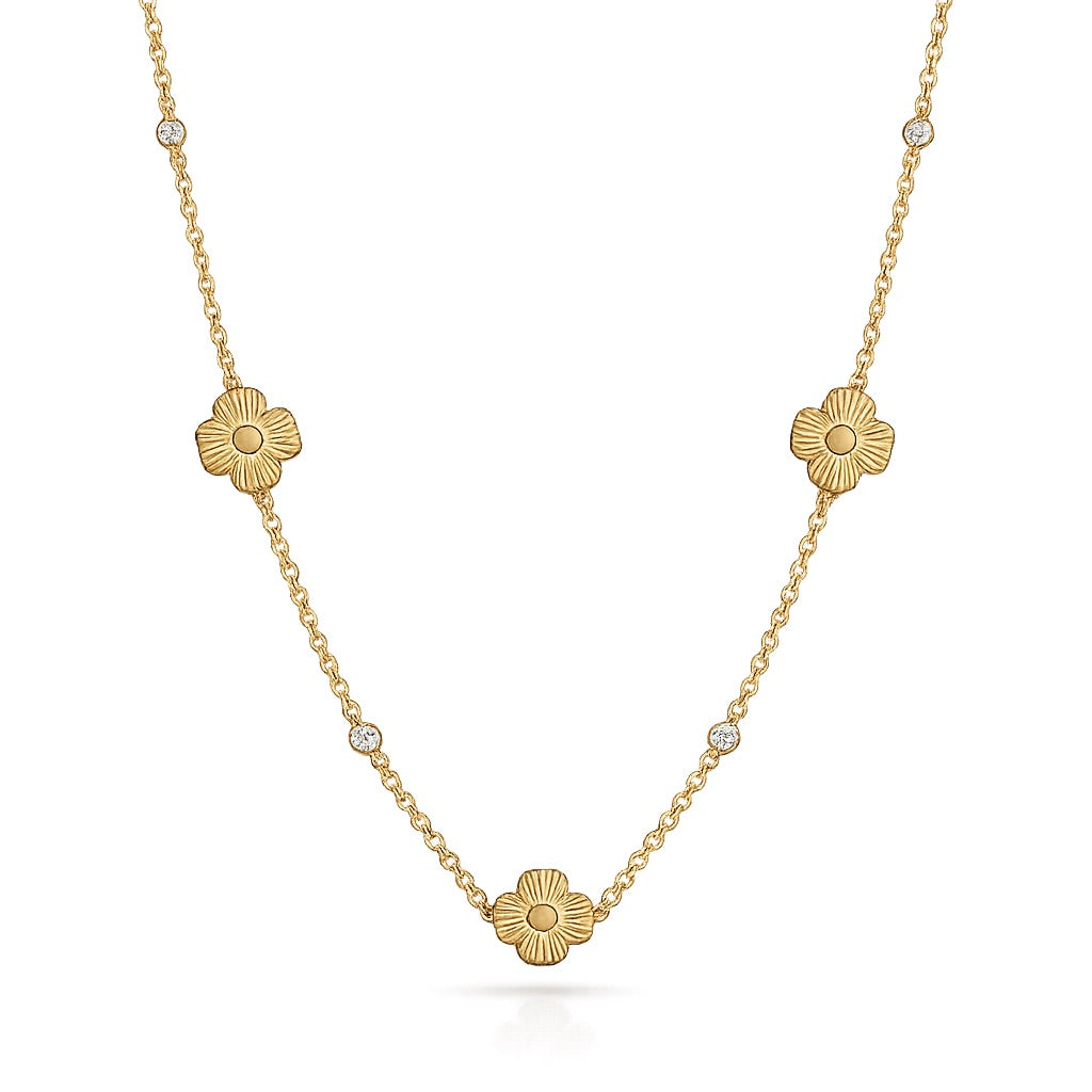 18K Blossom Necklace