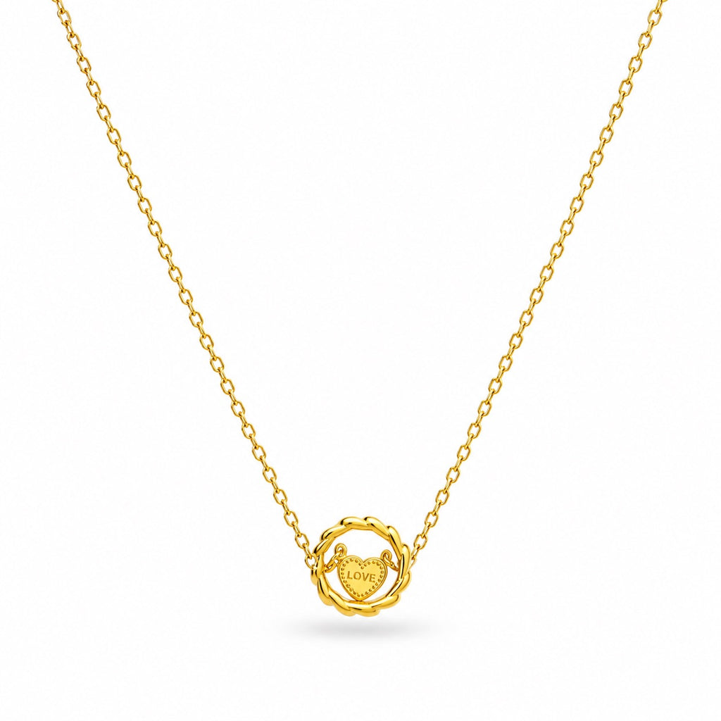 18K Love Knot Necklace