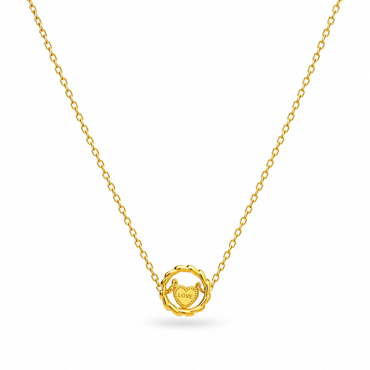 18K Love Knot Necklace