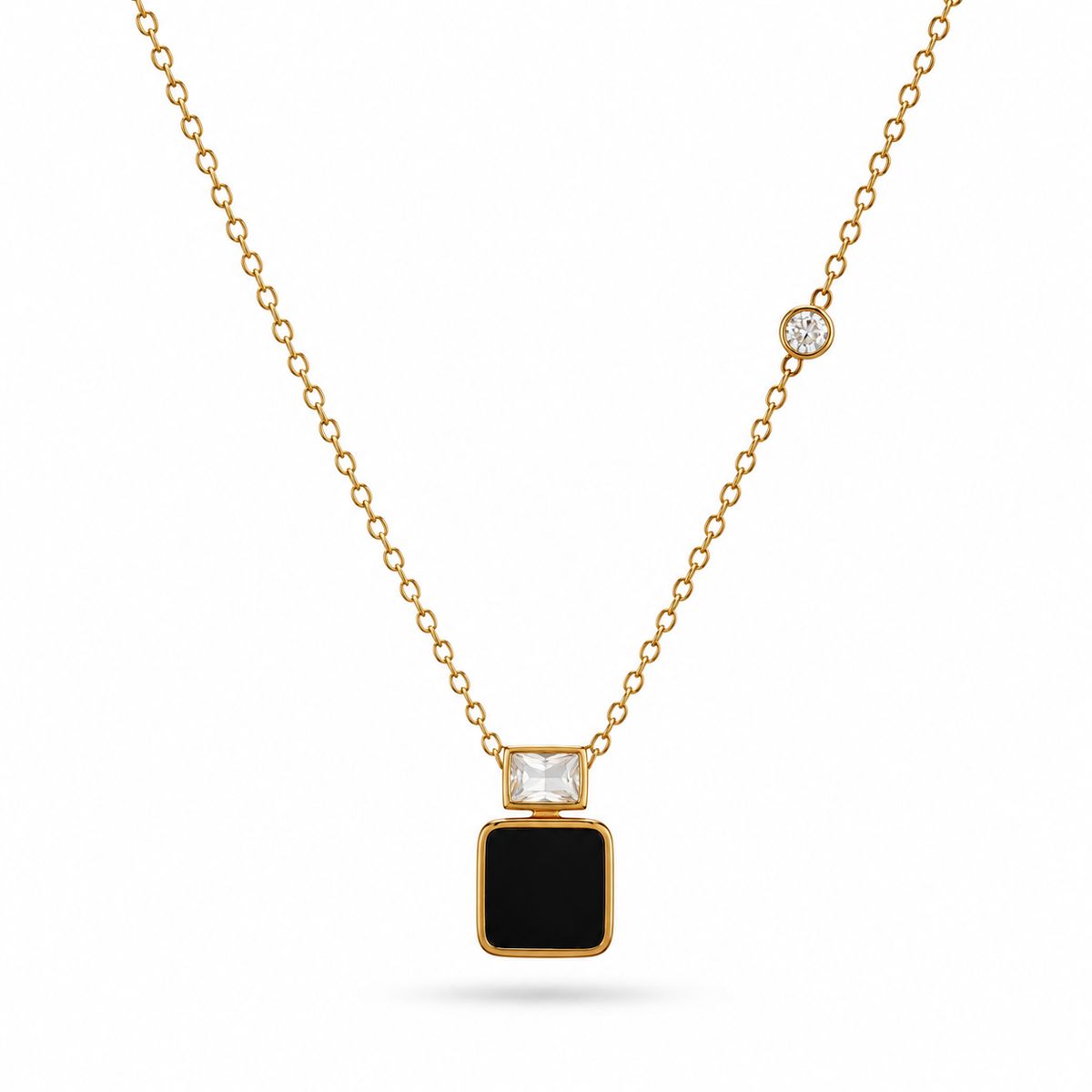 18K Noir Charm Necklace
