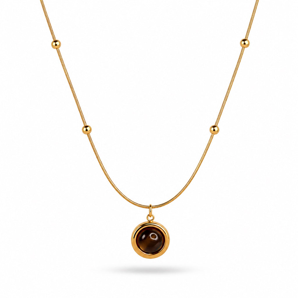 18K Mocha Glow Necklace