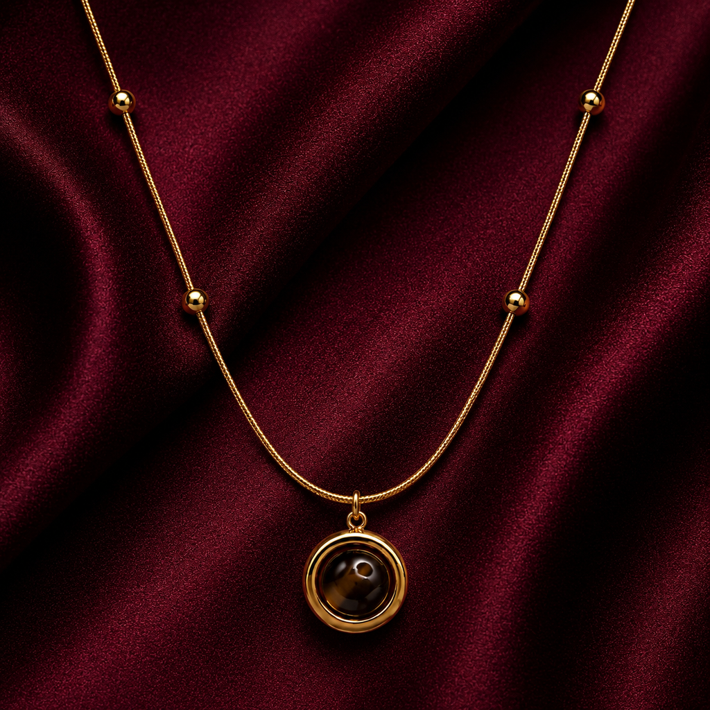 18K Mocha Glow Necklace