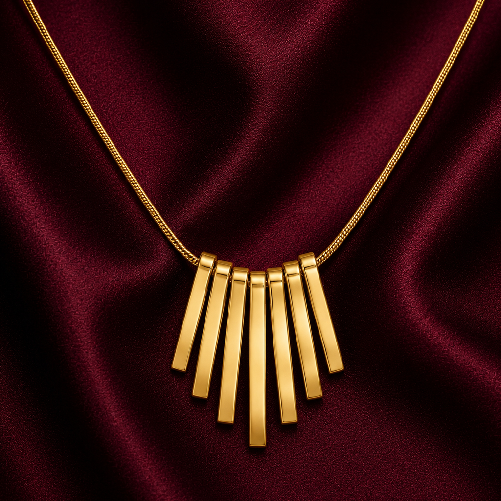 18K Cascade Necklace