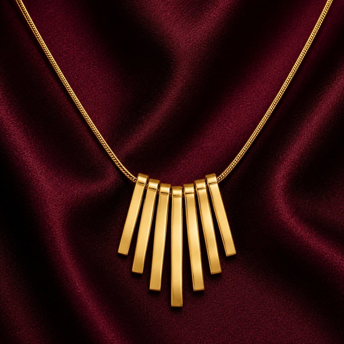 18K Cascade Necklace