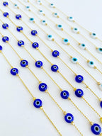 Evil Eye Anklet, Tiny Evil Eye Beaded Anklet, Anklet Bracelet, Dainty
